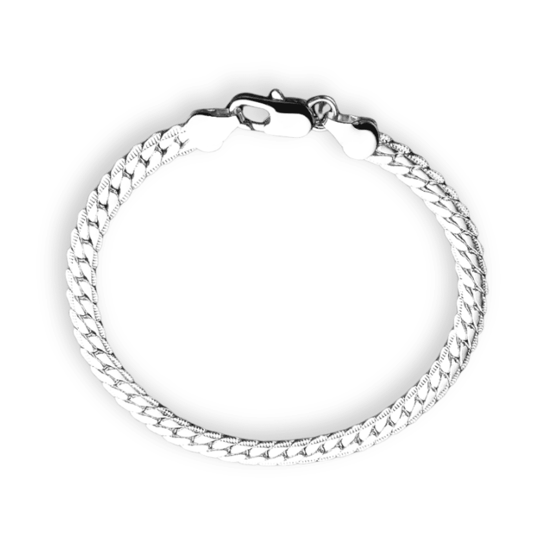 Bracciale in Argento 925 Ungheria con Zirconia da 6mm